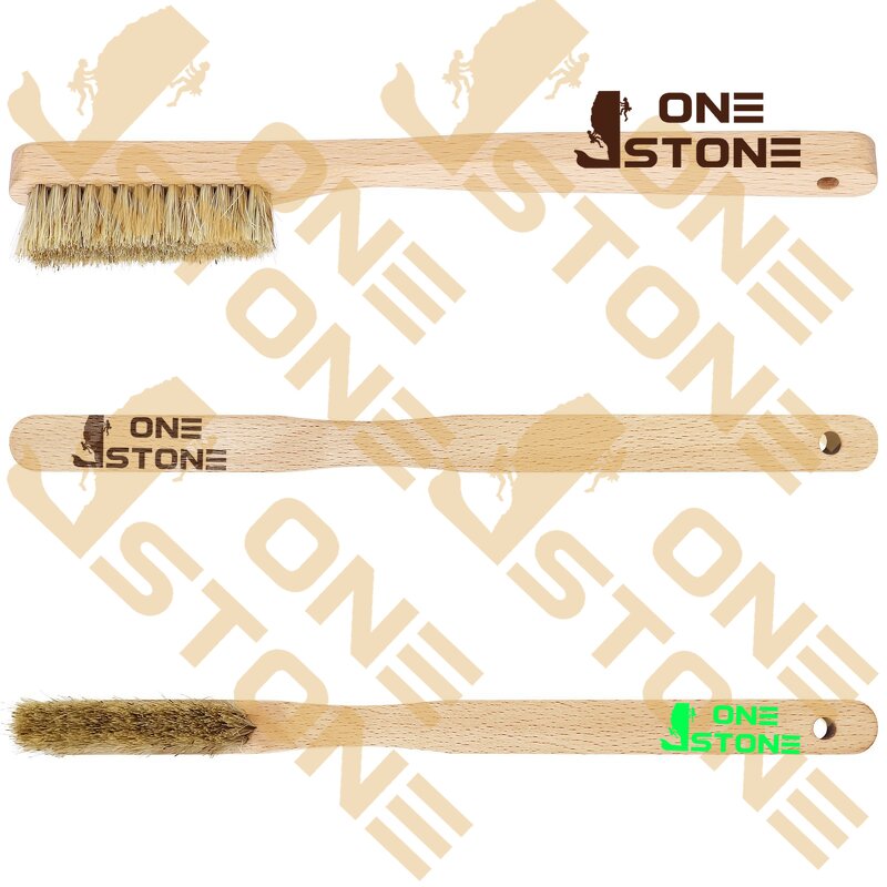 Rock Climbing Brush Manufacturer - One Stone Custom Boars Bristle Chalk