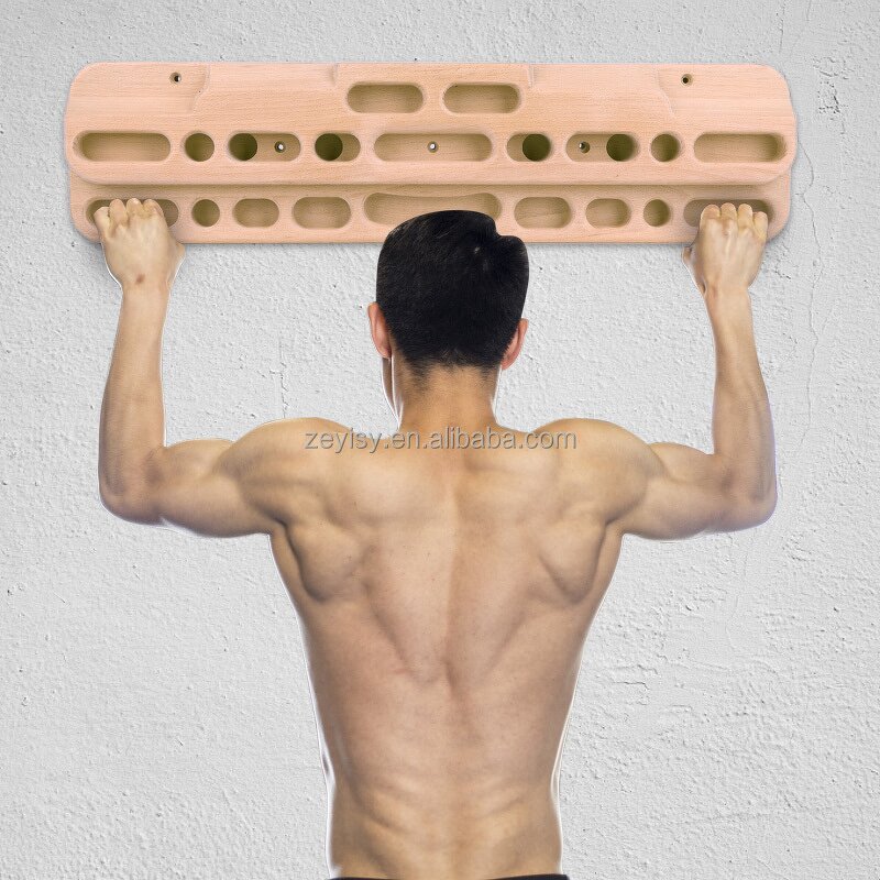 Natural Rock Climbing Hangboard Manufacturer - Custom Wooden Training Board