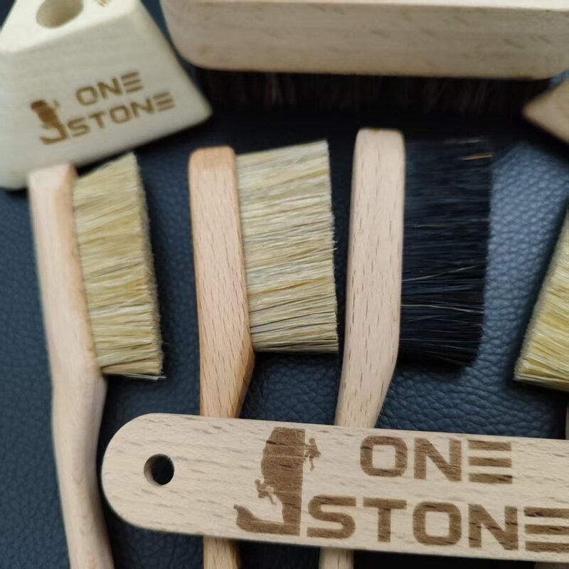 Indoor Hangboard Factory - Custom Bouldering Training Wood Brush