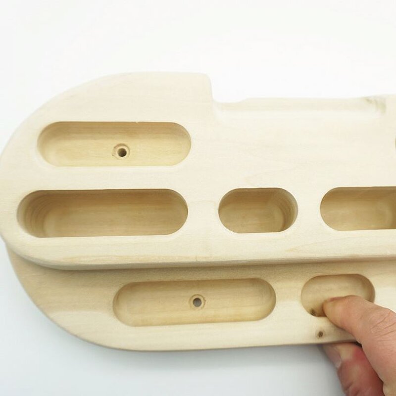 Wood Hangboard Manufacturer - Indoor Finger Bouldering Board Strength