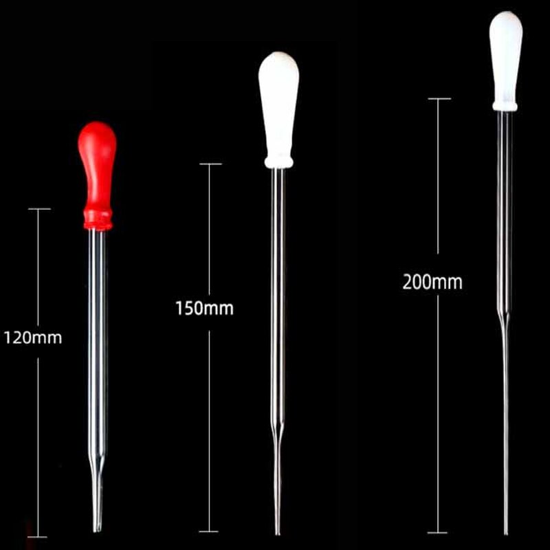 Glass Dropper Factory - Pasteur Pipette with Rubber Bulb