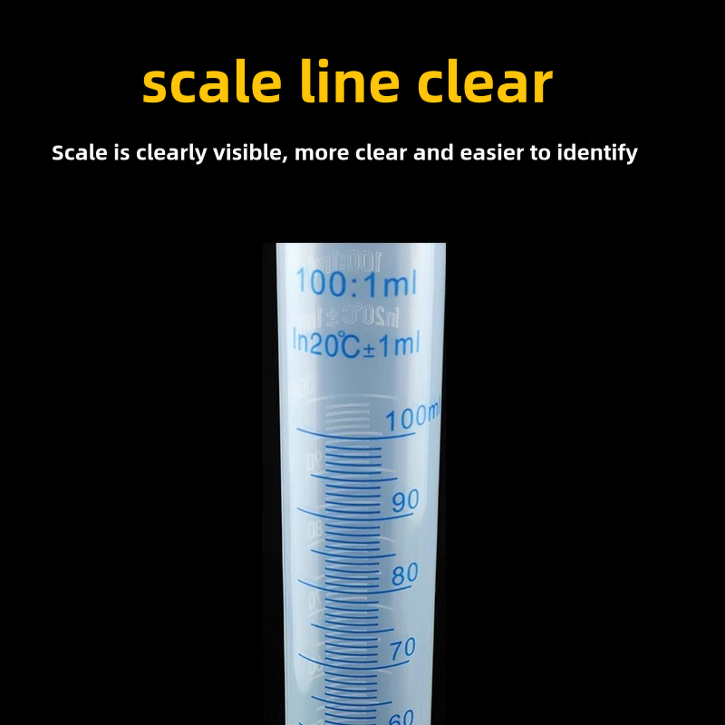 PP Measuring Cylinder Supplier - Blue Line 10-1000ml Range