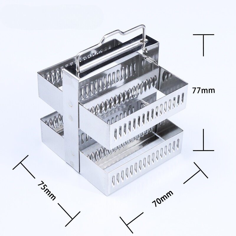 Stainless Steel Staining Rack Factory - Microscope Slide Holder