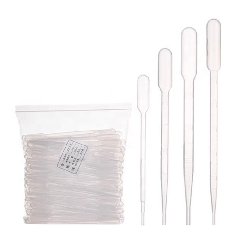 Plastic Pasteur Pipette Factory - 3ml Lengthened with Scale