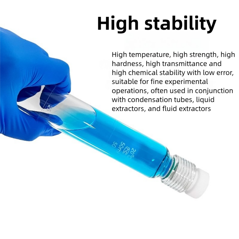 Pressure Tube Factory - Flat/Round Bottom PTFE Stopper