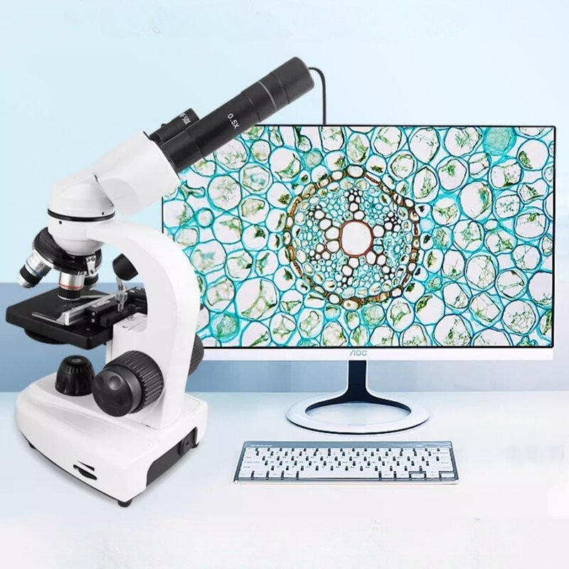 Binocular Microscope Factory - 40X-5000X with Monitor Output