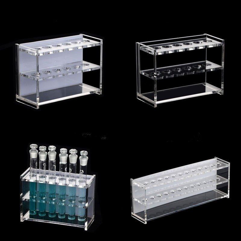 Acrylic Test Tube Stand Factory - Clear Display Holder