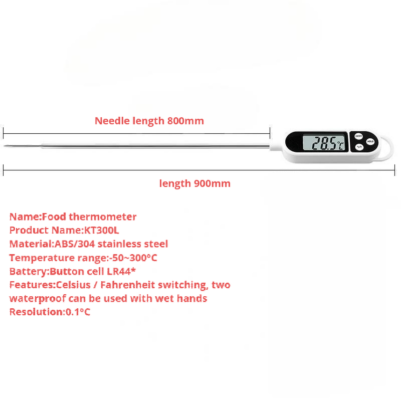 Digital Cooking Thermometer Factory - Probe for Liquid BBQ