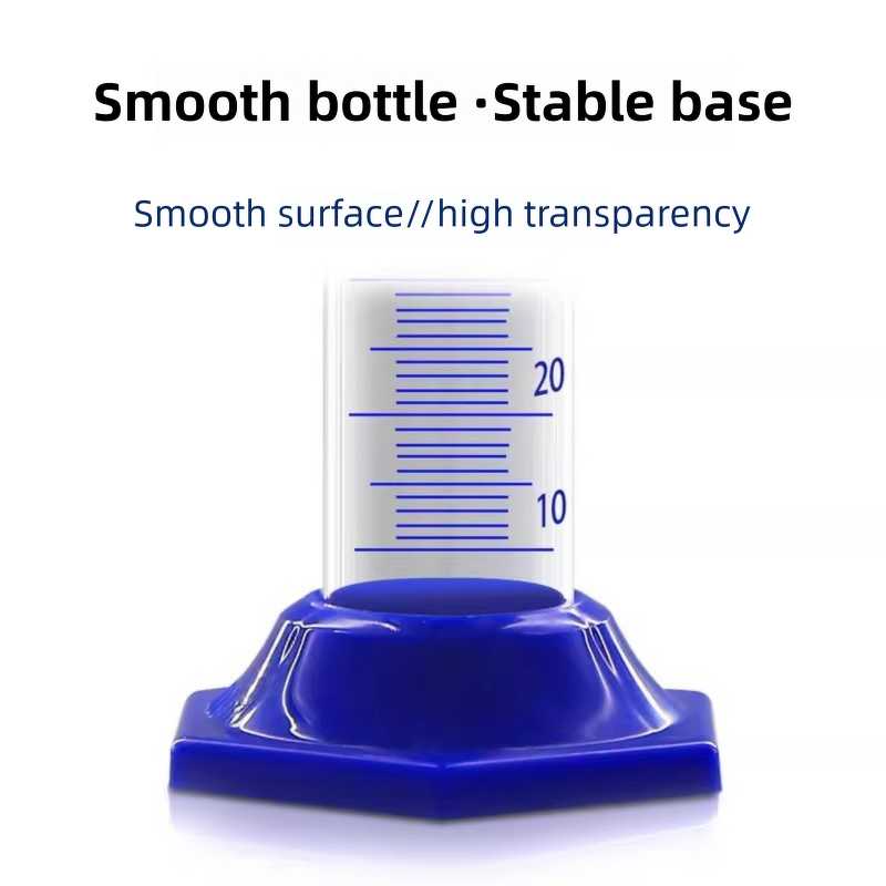 Glass Graduated Cylinder Supplier - with Plastic Base 10-1000ml