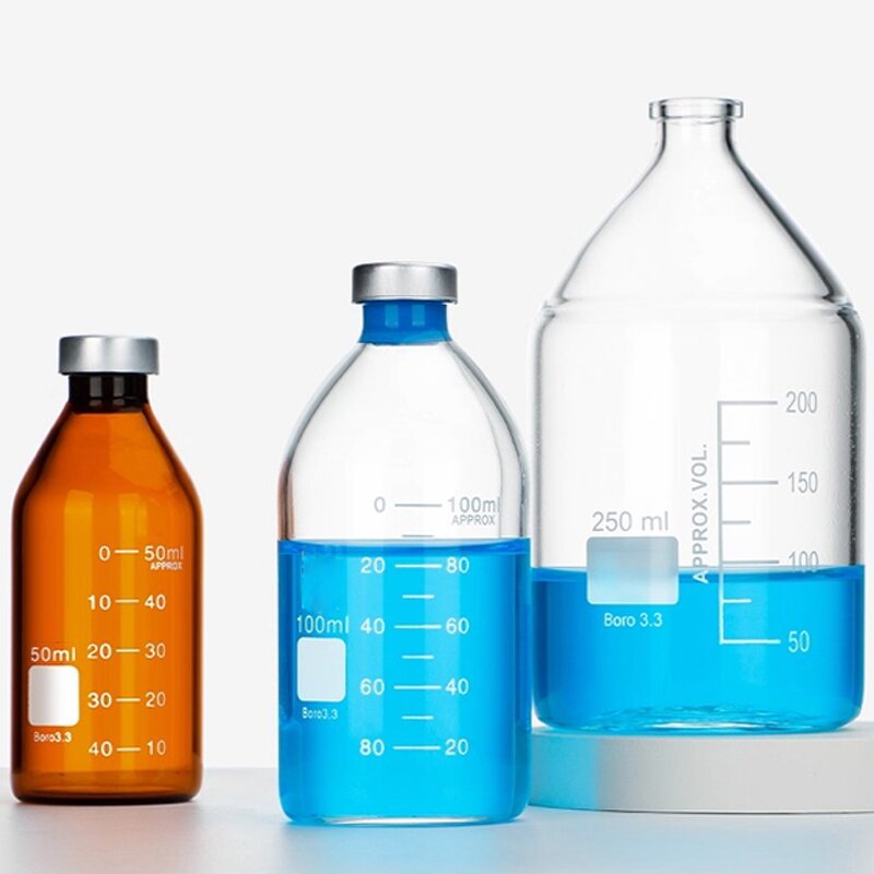Anaerobic Culture Bottle Manufacturer - Clamp-on Sealed Headspace