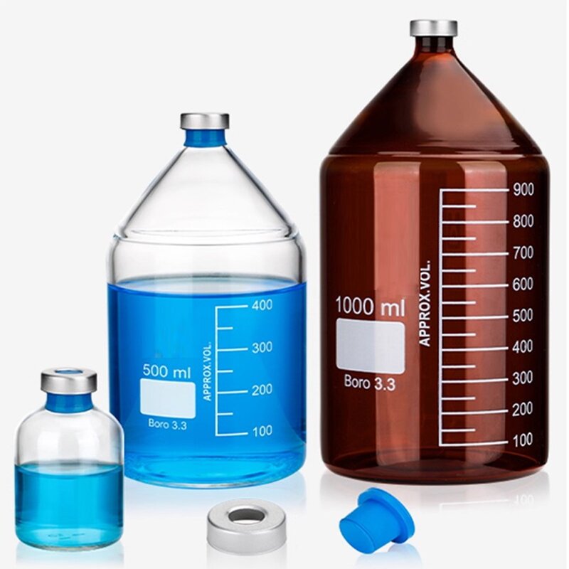 Anaerobic Culture Bottle Manufacturer - Clamp-on Sealed Headspace