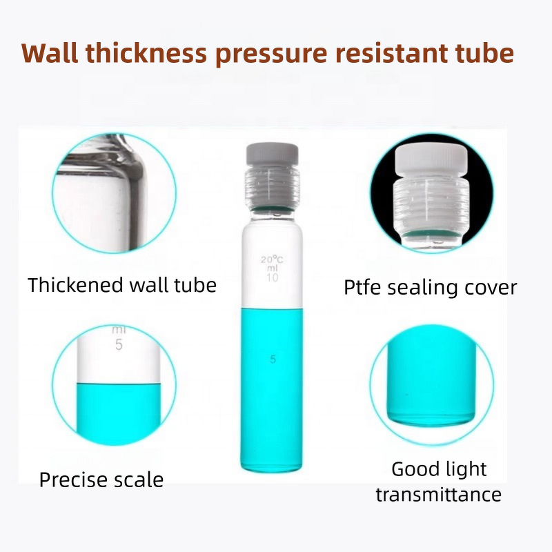 Pressure Tube Factory - Flat/Round Bottom PTFE Stopper