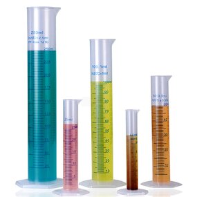 PP Measuring Cylinder Supplier - Blue Line 10-1000ml Range