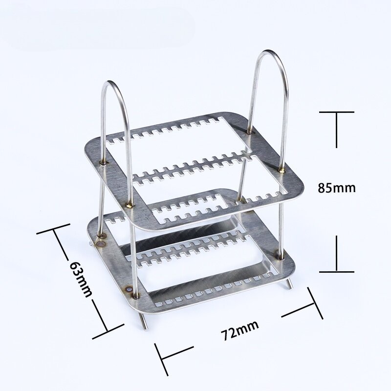 Stainless Steel Staining Rack Factory - Microscope Slide Holder