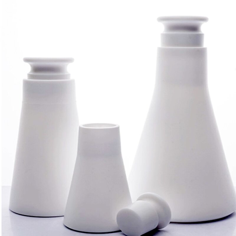 PTFE Conical Flask Factory - with Stopper 50-500ml
