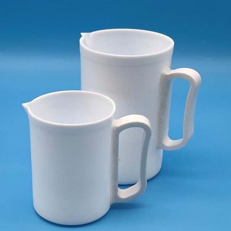 PTFE Beaker Supplier - with Handle Lab Use