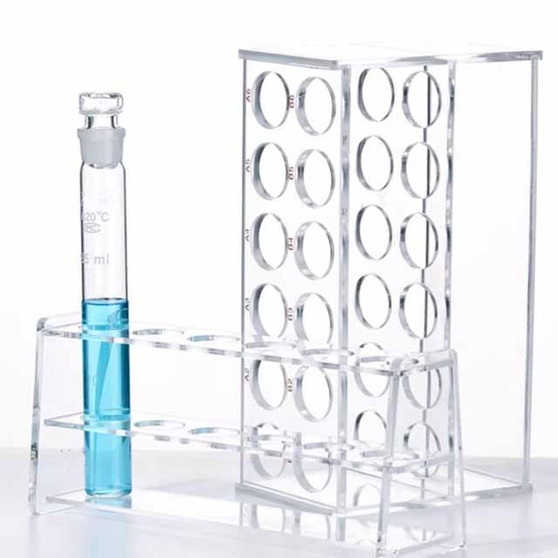 Colorimetric Tube Rack Factory - Acrylic Holder Multiple Holes
