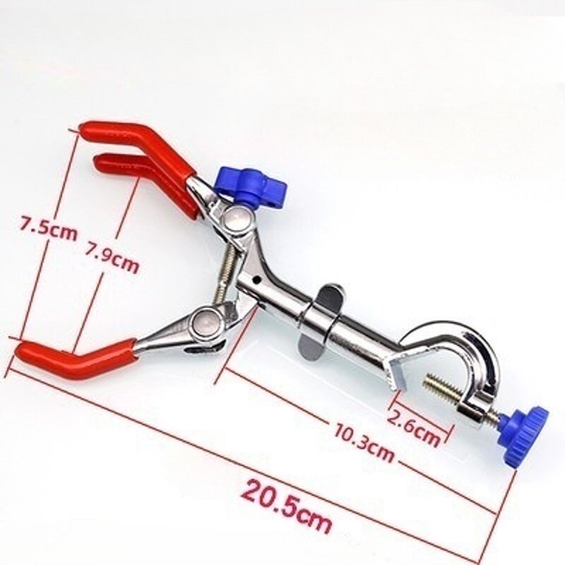 Laboratory Clamp Supplier - 3 Prong Adjustable Swivel Clamp