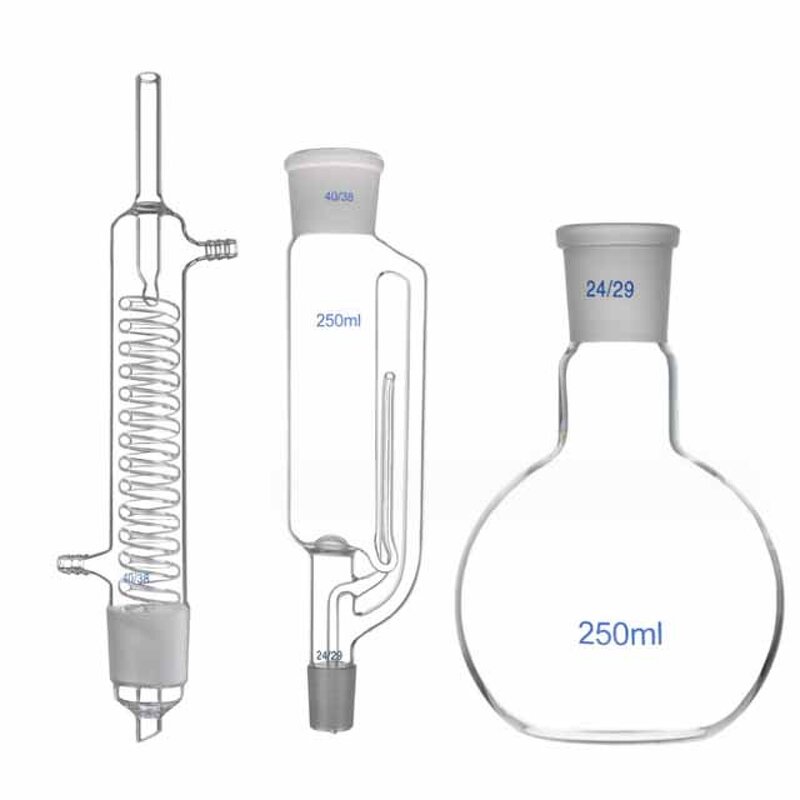 Soxhlet Extractor Manufacturer - Allihn Dimroth Fat Extraction