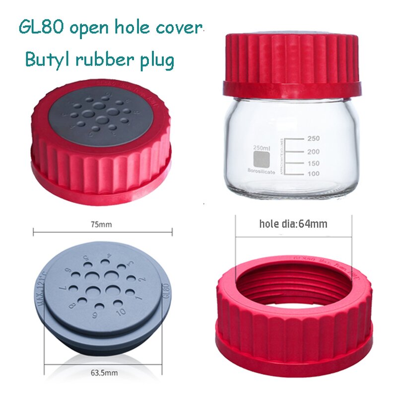 GL Bottle Stopper Factory - PBT Screw Cap with Butyl Rubber