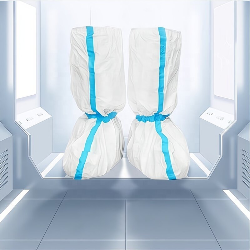 Disposable Boot Covers Supplier - Non-woven Skid Taped Seams