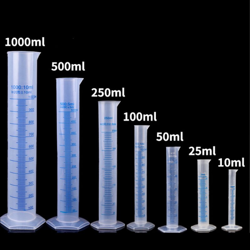 PP Measuring Cylinder Supplier - Blue Line 10-1000ml Range