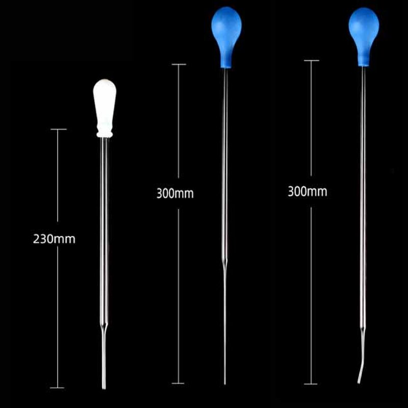 Glass Dropper Factory - Pasteur Pipette with Rubber Bulb