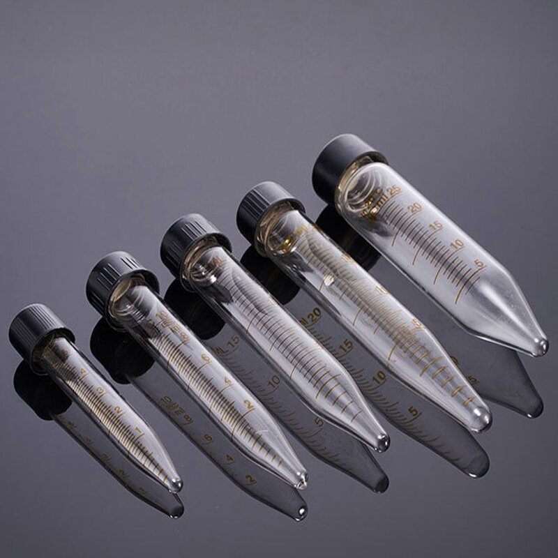 Glass Centrifuge Tube Factory - Point Bottom Screw-mouth