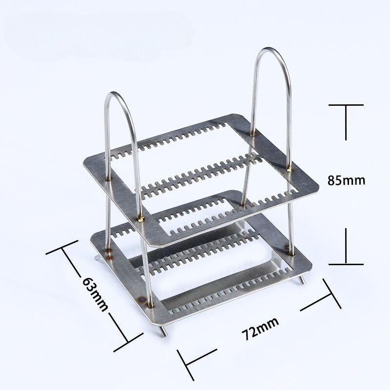 Stainless Steel Staining Rack Factory - Microscope Slide Holder