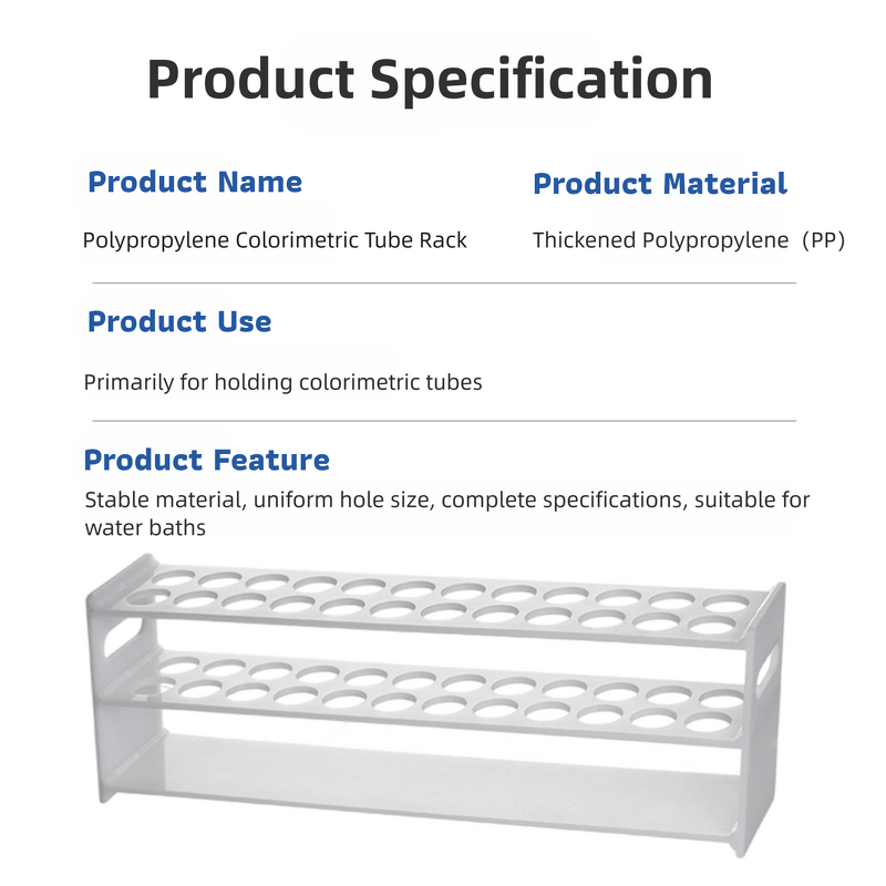 Test Tube Rack Manufacturer - Customizable PP Tube Holder