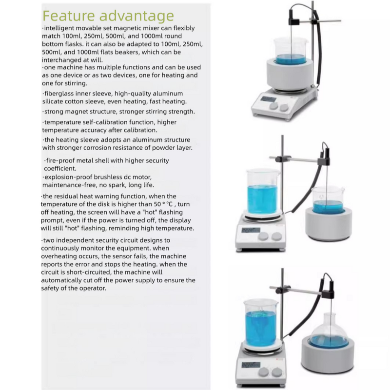 Heating Jacket Factory - Stainless Steel with Magnetic Stirrer