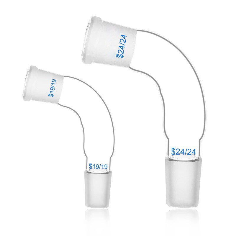 Distillation Elbow Manufacturer - 75-degree Standard Ground Glass