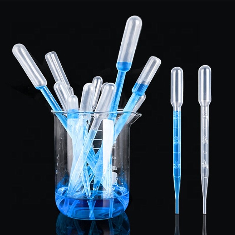 Plastic Pasteur Pipette Factory - 3ml Lengthened with Scale