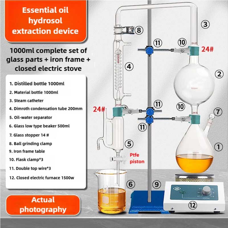 Essential Oil Distiller Factory - Steam Distillation Apparatus