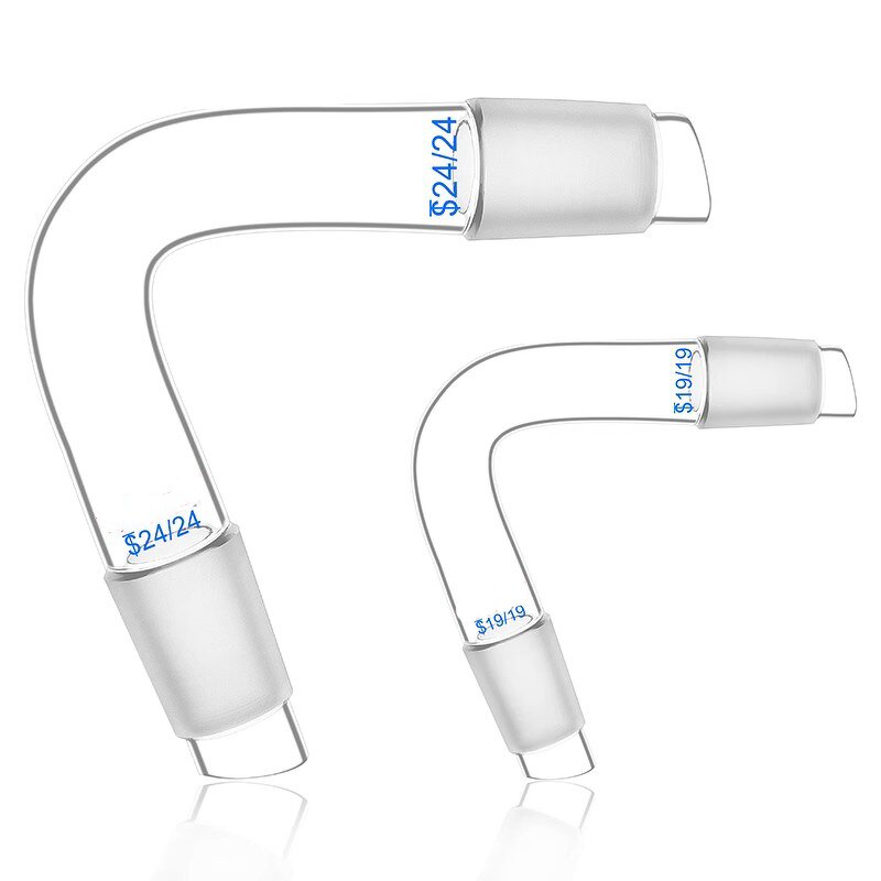 Distillation Elbow Manufacturer - 75-degree Standard Ground Glass