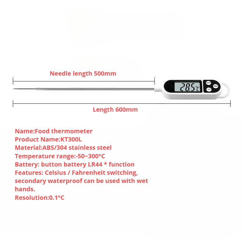 Digital Cooking Thermometer Factory - Probe for Liquid BBQ