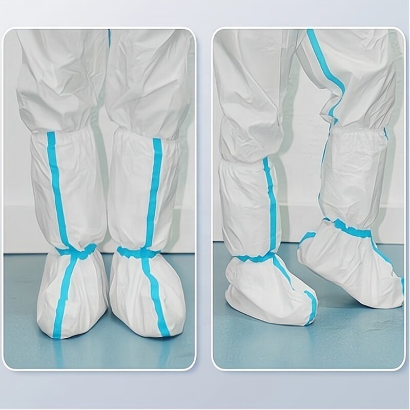 Disposable Boot Covers Supplier - Non-woven Skid Taped Seams