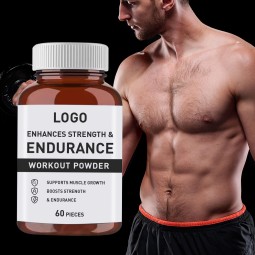 Private Label Sports Nutrition Supplement Capsules Energy Supply & Muscle Strength Enhancement for Adults OEM ODM