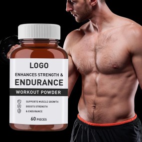 Private Label Sports Nutrition Supplement Capsules Energy Supply & Muscle Strength Enhancement for Adults OEM ODM