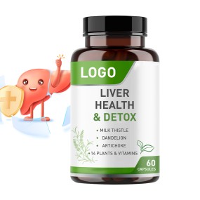OEM Adult Herbal Active Capsule Customizable Dietary Fiber Supplement for Liver Detoxification and Protection