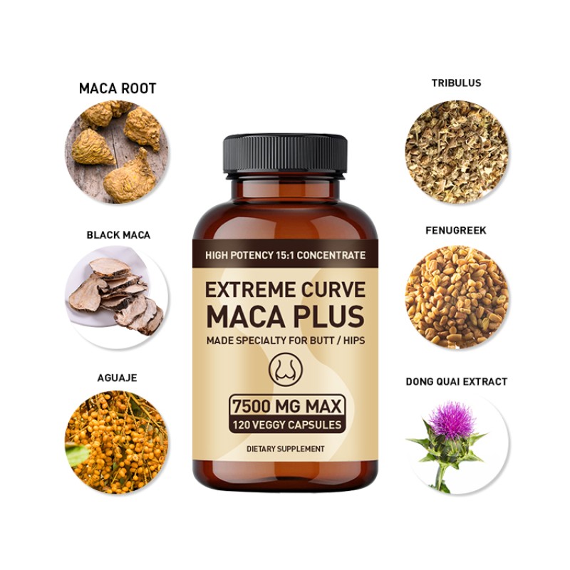 OEM Powerful Maca Energy Capsules Help Boost Male Energy in Hips