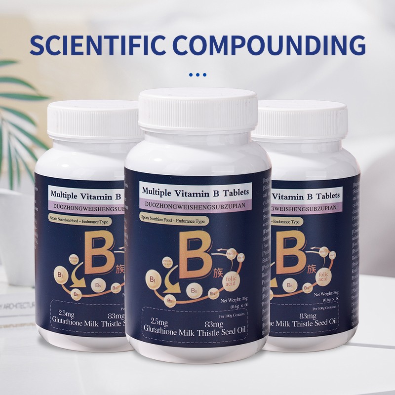 Private Label Support Immune System Complex Vitamins Pills Supplement Minerals Organic Multivitamin Tablets  Customized