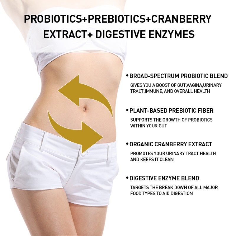 OEM Private Label Female Vaginal Probiotic Capsule Vaginal Health Probiotic Female Vaginal Health Supplement ODM