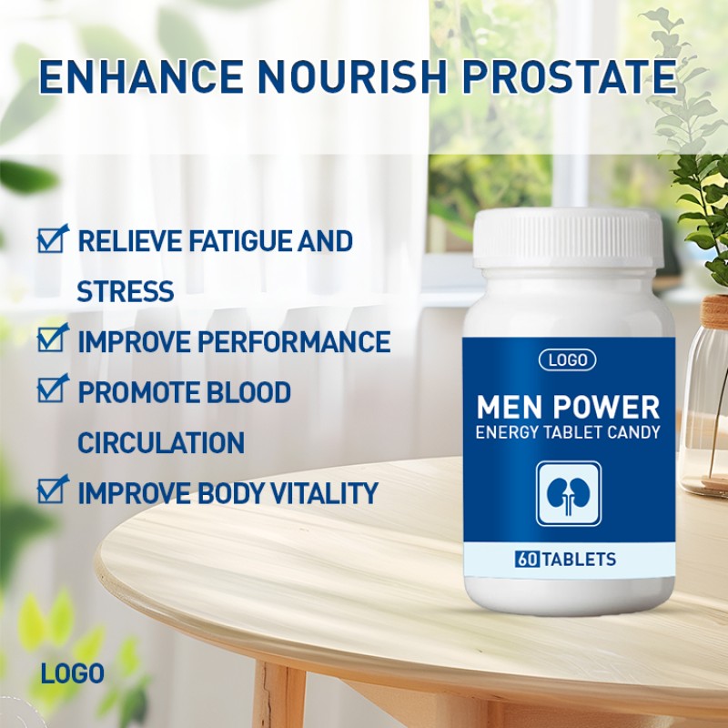 Self Owned Brand Hot Selling Men's Energy Tablet Supplements Enhance Male Strength and Strengthen Kidney Function