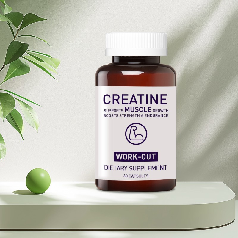 Private Label OEM ODM Gold Creatine Sports Nutrition Creatine Powder Creatine Capsule Sports Nutrition Supplement