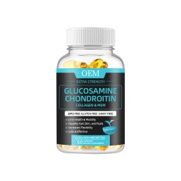 OEM Glucosamine Chondroitin Capsules, for Adults to Repair and Lubricate Joints and Improve Joint Function