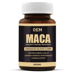OEM ODM Private Label Male Nutrition and Health Supplement Maca Capsule Best-Selling Products Emotional Performance Health Care
