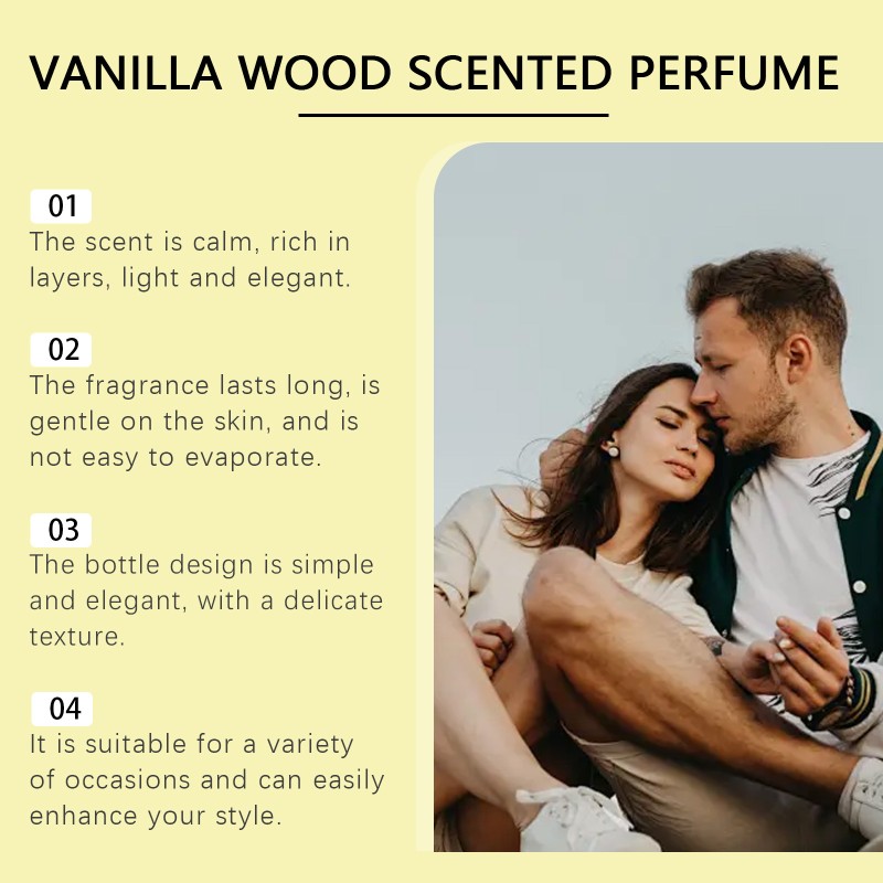 Wood Perfume Supplier - OEM Vanilla Lasting Fragrance Personal Charm Layered