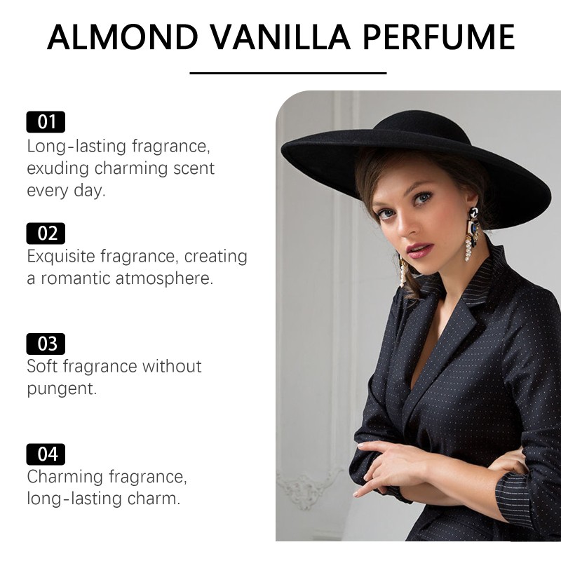 Vanilla Perfume Manufacturer - Bulk Charm Perfume Almond Elegant Sweet Fresh