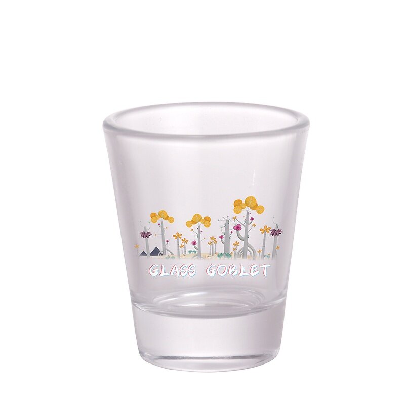 Shot Glass Manufacturer - Sublimation Blank Transparent 1.5oz Clear Glass